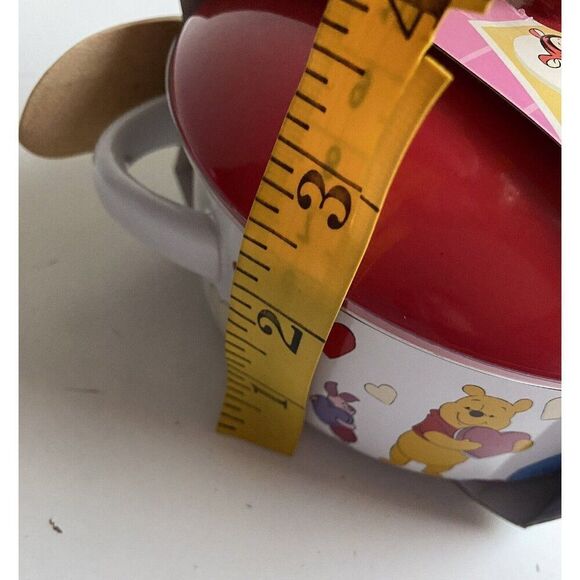 Disney Winnie the Pooh Tigger Piglet Eeyore Valentines Brie Baker & Wood Spoon - Picture 13 of 13